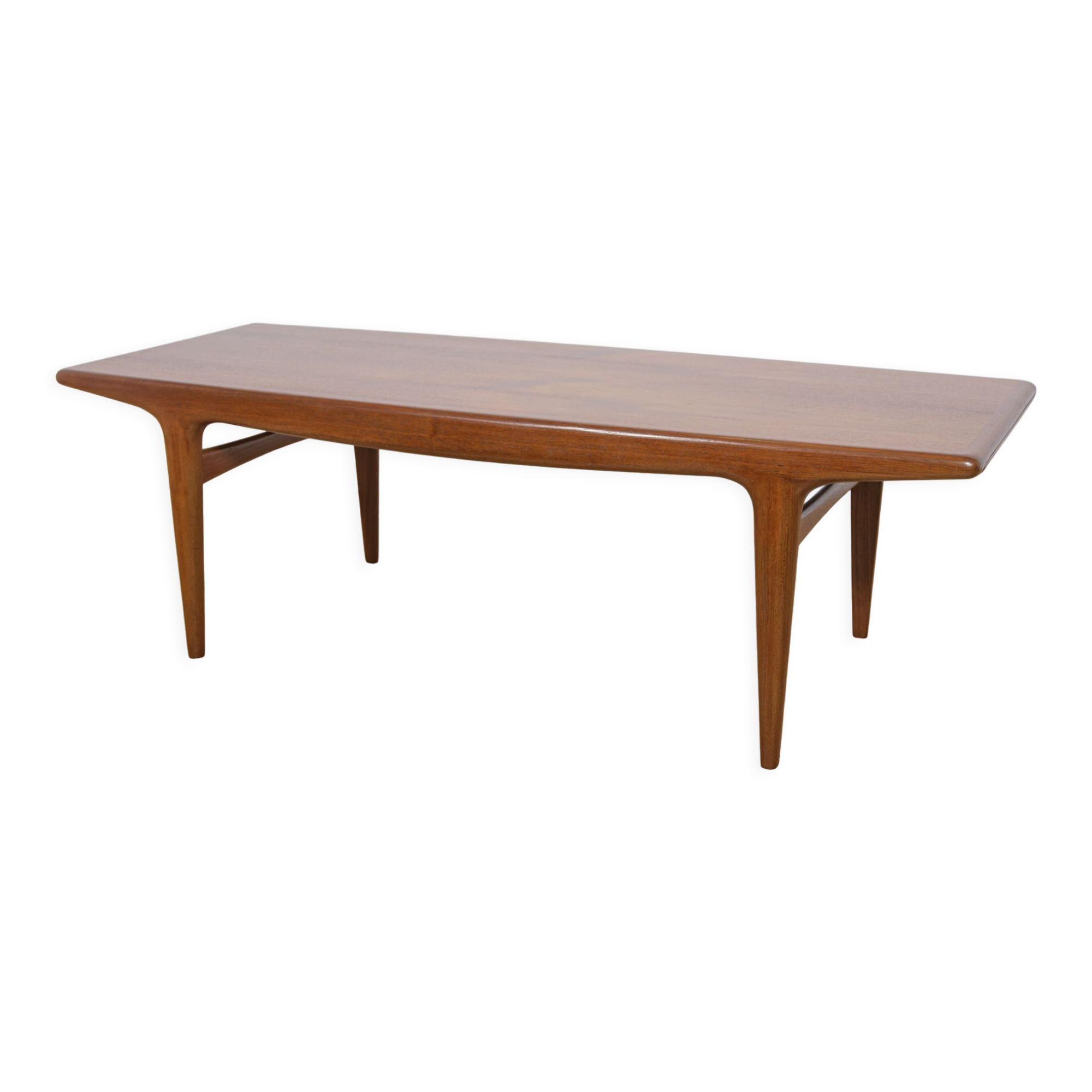 Mid century teak coffee table by Johannes Andersen for CFC Silkeborg, denmark, 1960s