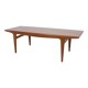 Table basse en teck mid century par Johannes Andersen pour CFC Silkeborg, Danemark, 1960s