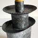 Heart Lamp Zinc Vintage