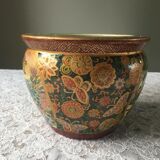 Antique Satsuma porcelain vase, Japan, late 19th-early 20th century