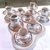 Art Deco porcelain coffee service