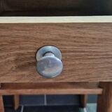 1940s oak side table