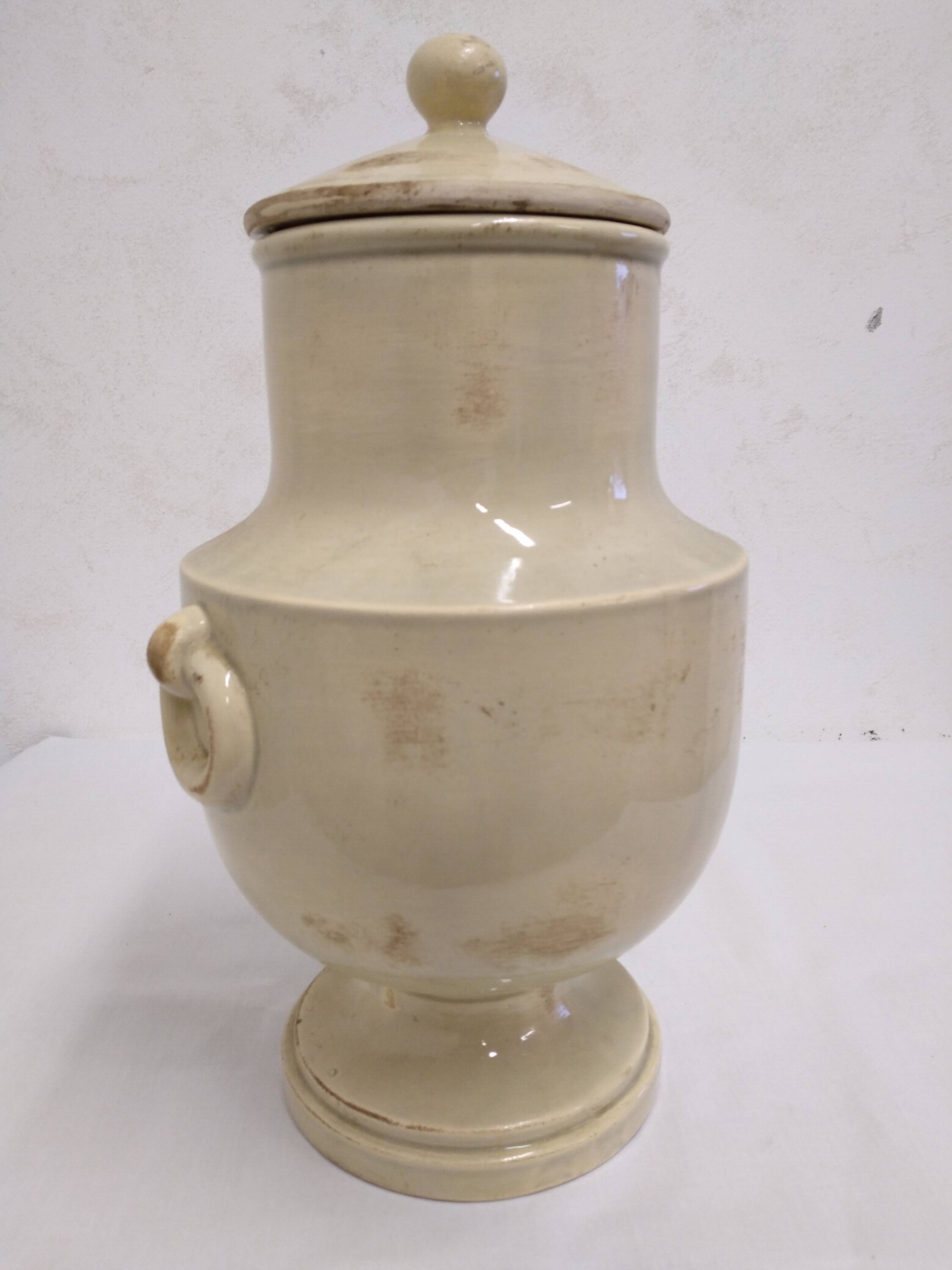 Old stoneware vinegar maker