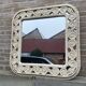 Mirror in travertine from italy