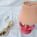 Small pink lamp to lay pink 50s