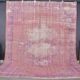Pink Big Size Anatolian Oushak Rug sku 680