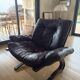 Fauteuil kengu designer elsa et nordhal solheim  pour rikken année 60