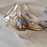 Pair of vintage tulip wall lights from the 70s