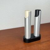 Modern mid-century Danish salt and pepper grinder by Rud Thygesen and Johnny Sørensen for Rosendahl, 1960s, set of 2.