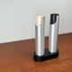 Modern mid-century Danish salt and pepper grinder by Rud Thygesen and Johnny Sørensen for Rosendahl, 1960s, set of 2.