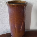 Vase grès émaillé mauve