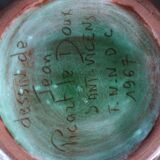 Ceramic cup by Jean Picart Le Doux, circa 1967