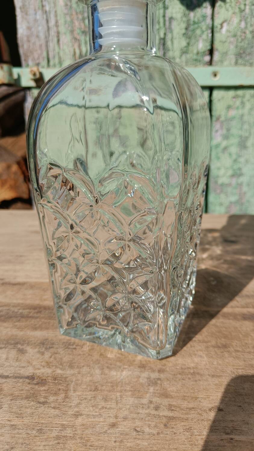 Vintage glass carafe