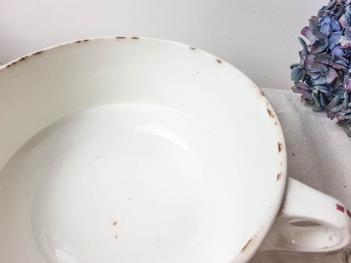 Soupière en faïence Saint Amand