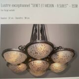 Art-deco chandelier