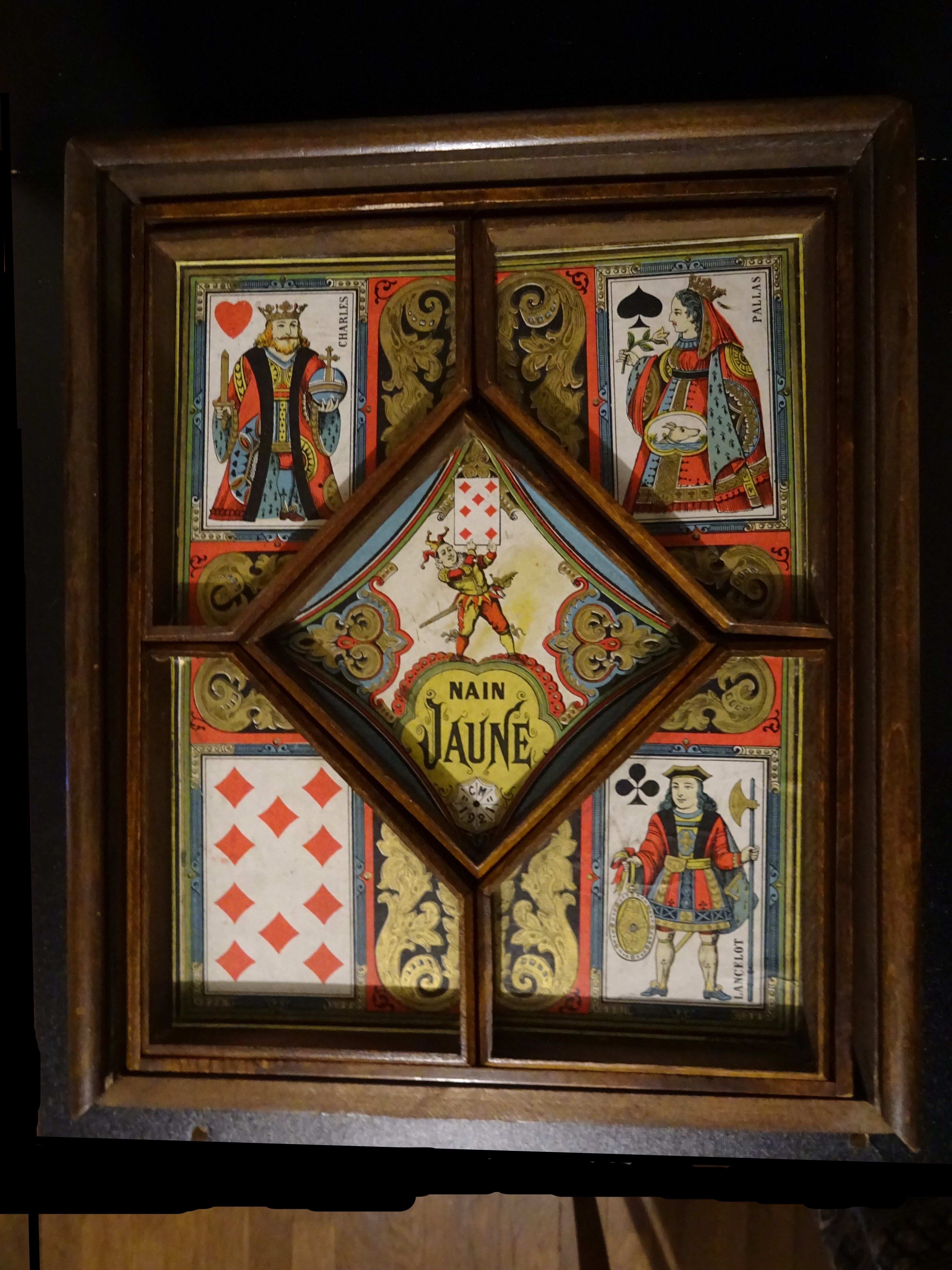 "Yellow dwarf" dated 1921 wood and os