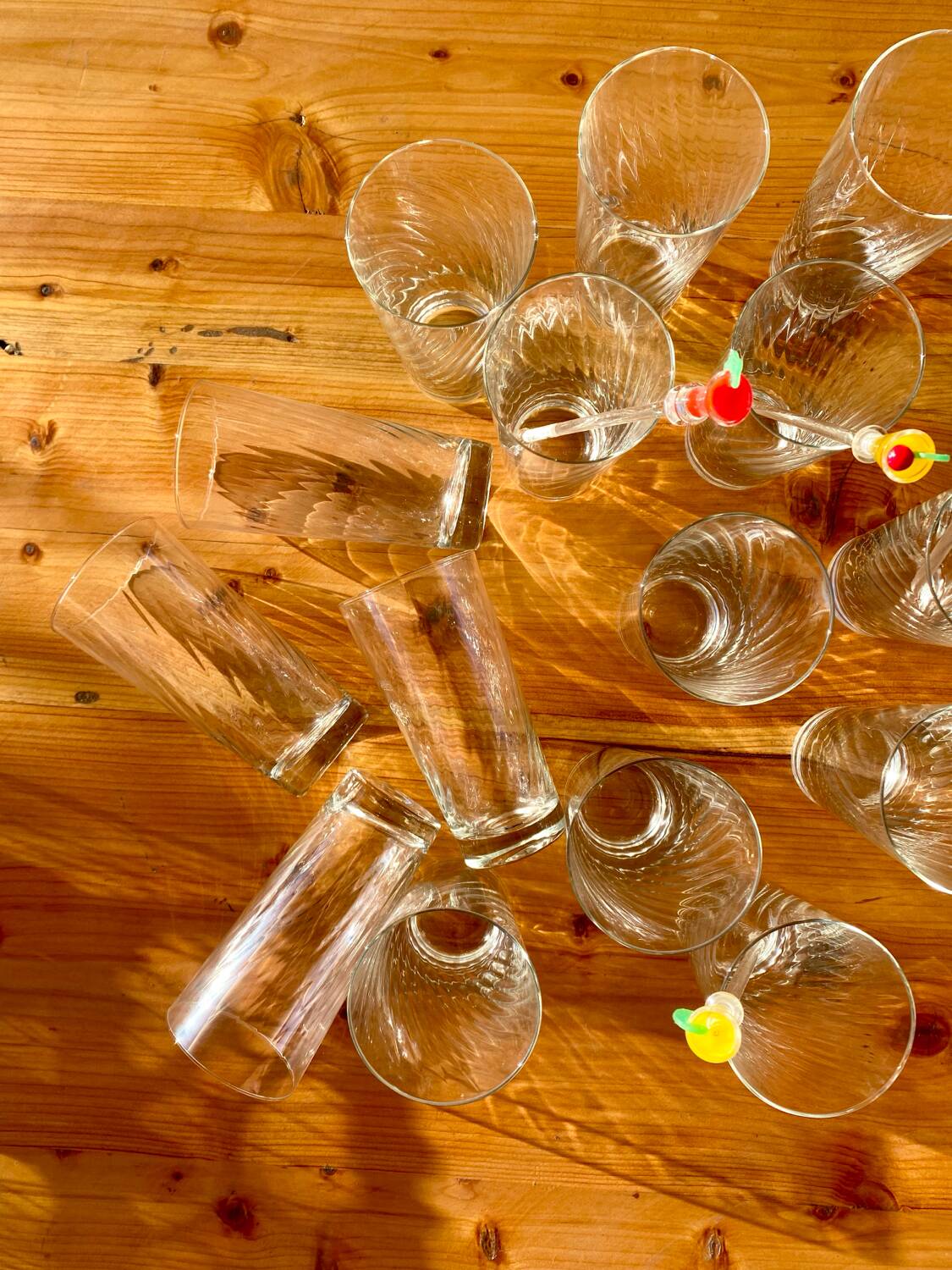 Lot de verres à limonade