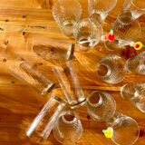 Set of lemonade glasses