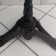 Old table pedestal of Bistrot marble 1950