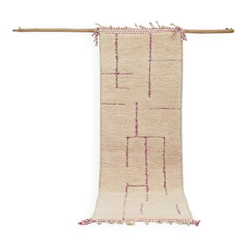 Tapis Beni Ouarain, 290 x 95 cm - R303
