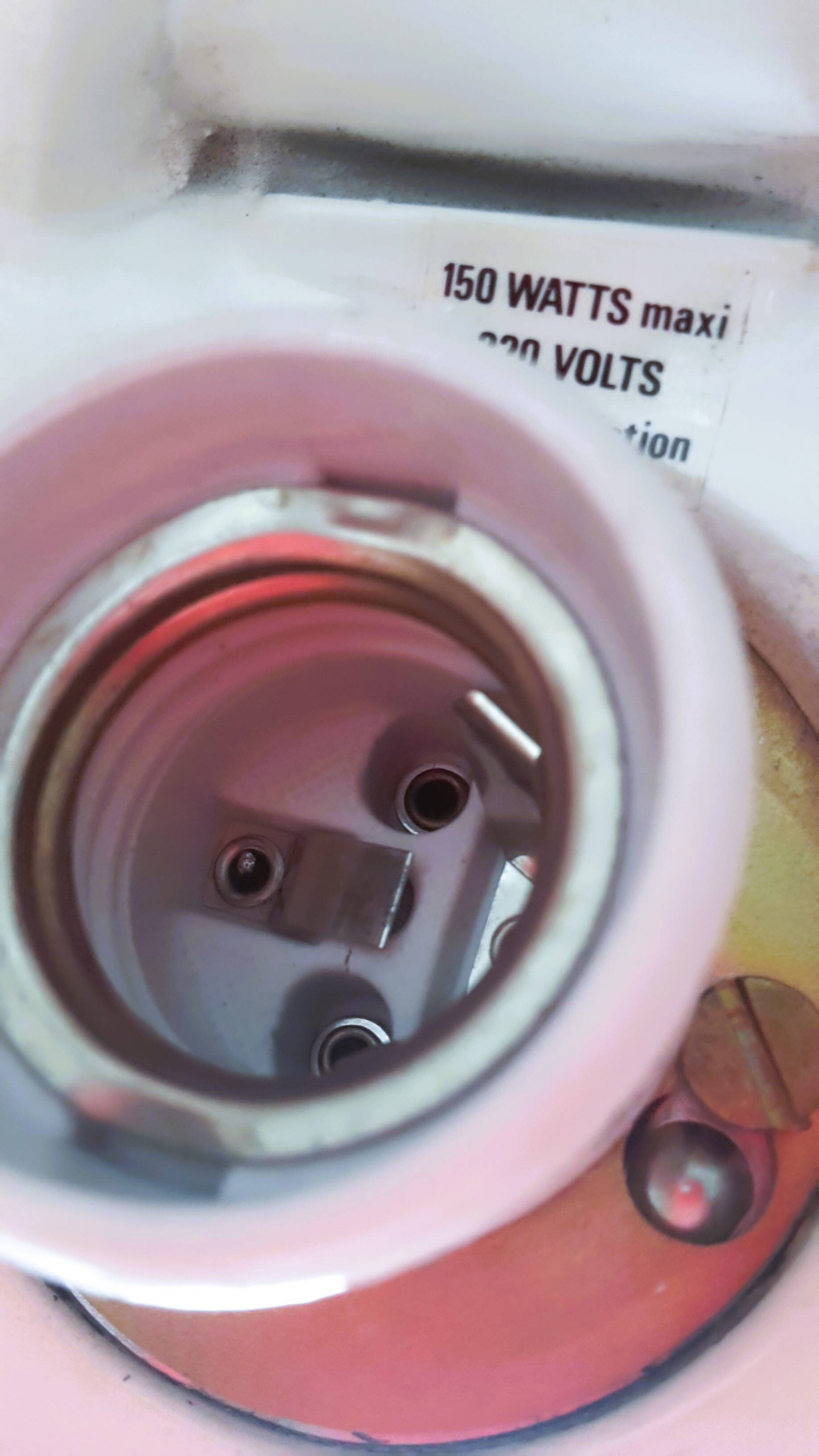 Old black Jieldé workshop lamp with clamp, 2 arms (35 and 50cm) - E27 150W.