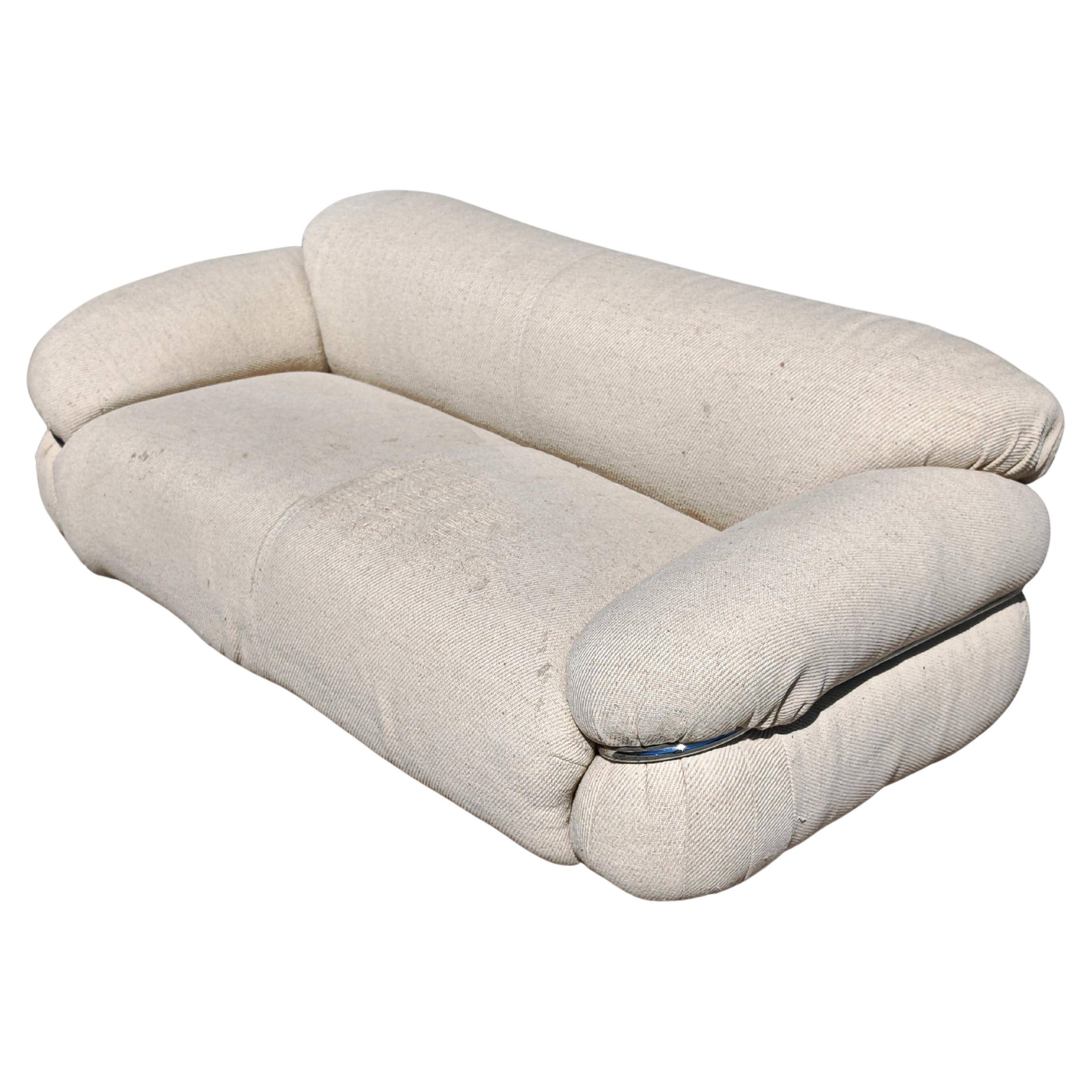 Mid Century Modern Sesann Canapé by Gianfranco Frattini for Cassina 1970s