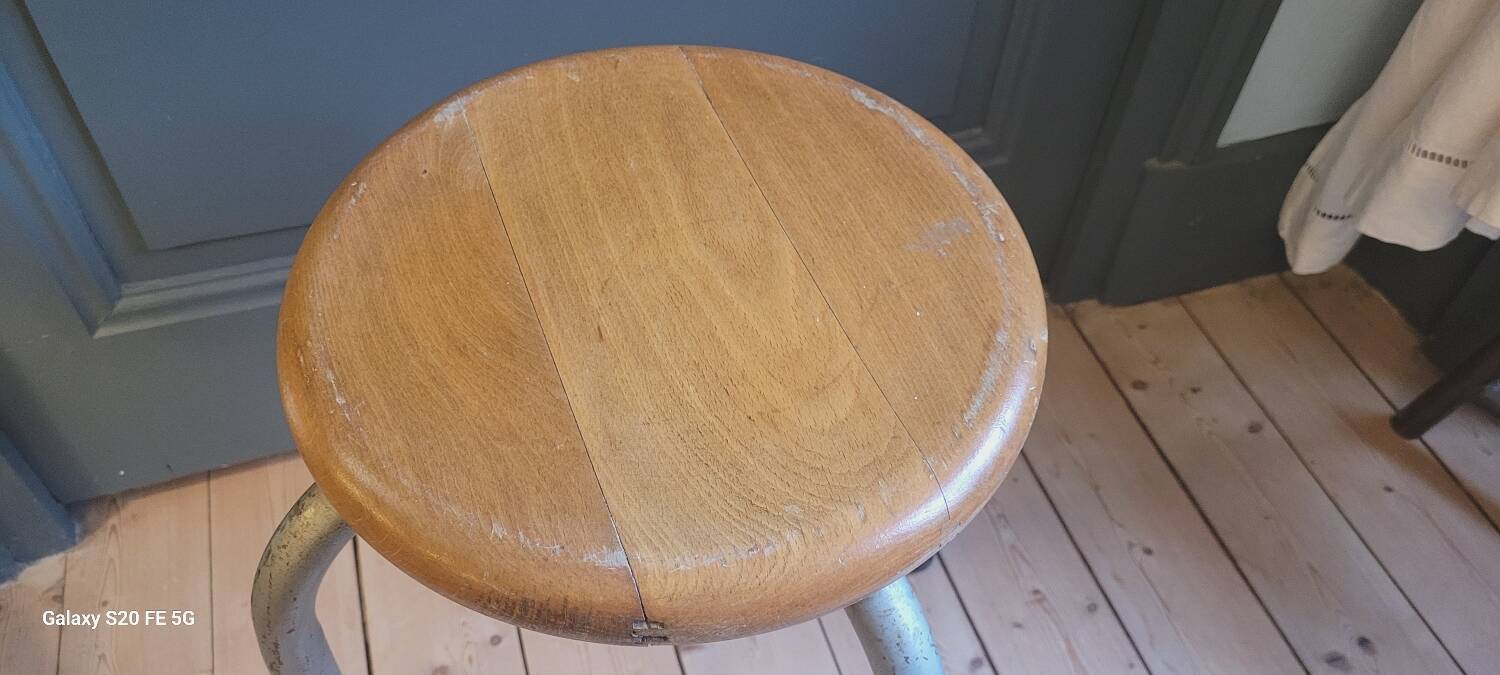 60's school stool
