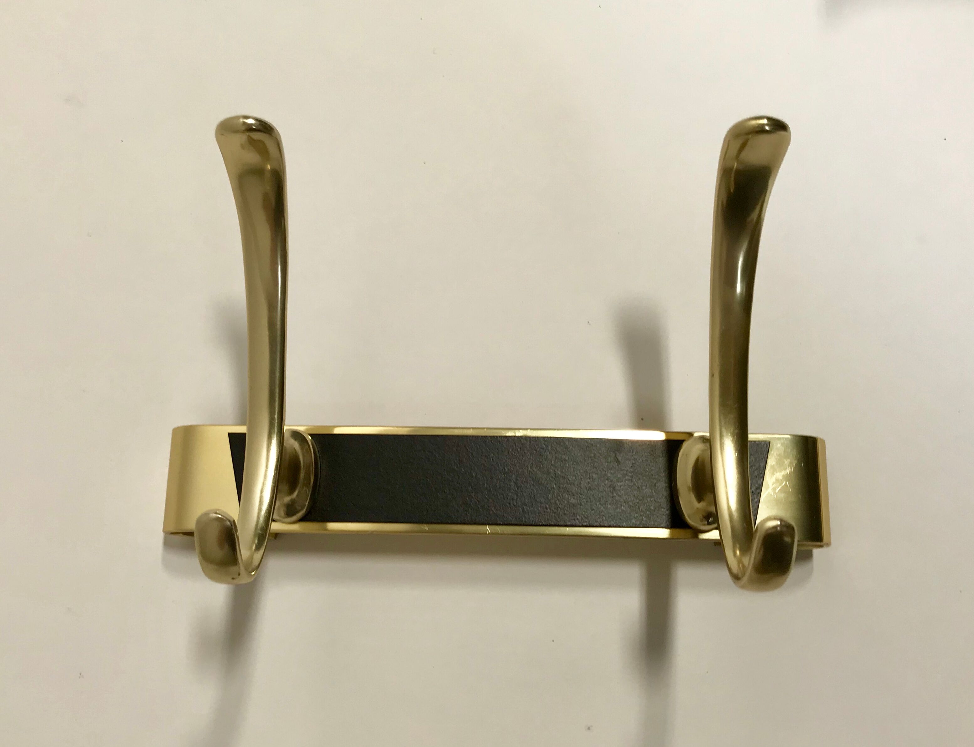 Pair of golden 60s patères