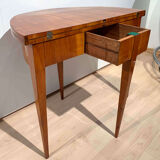 Console Biedermeier demi-lune