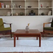 Henning Kjaernulf coffee table for Vejle Mobelfabrik in teak – Denmark, 1960s