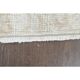 1970s Vintage Persian Handmade Wool Cotton Beige Area Rug 289x376