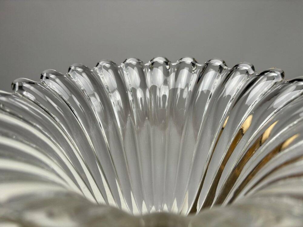 Murano Glass Wall Lamps attributed to Ercole Barovier, Italy, 1940s, Set of 4