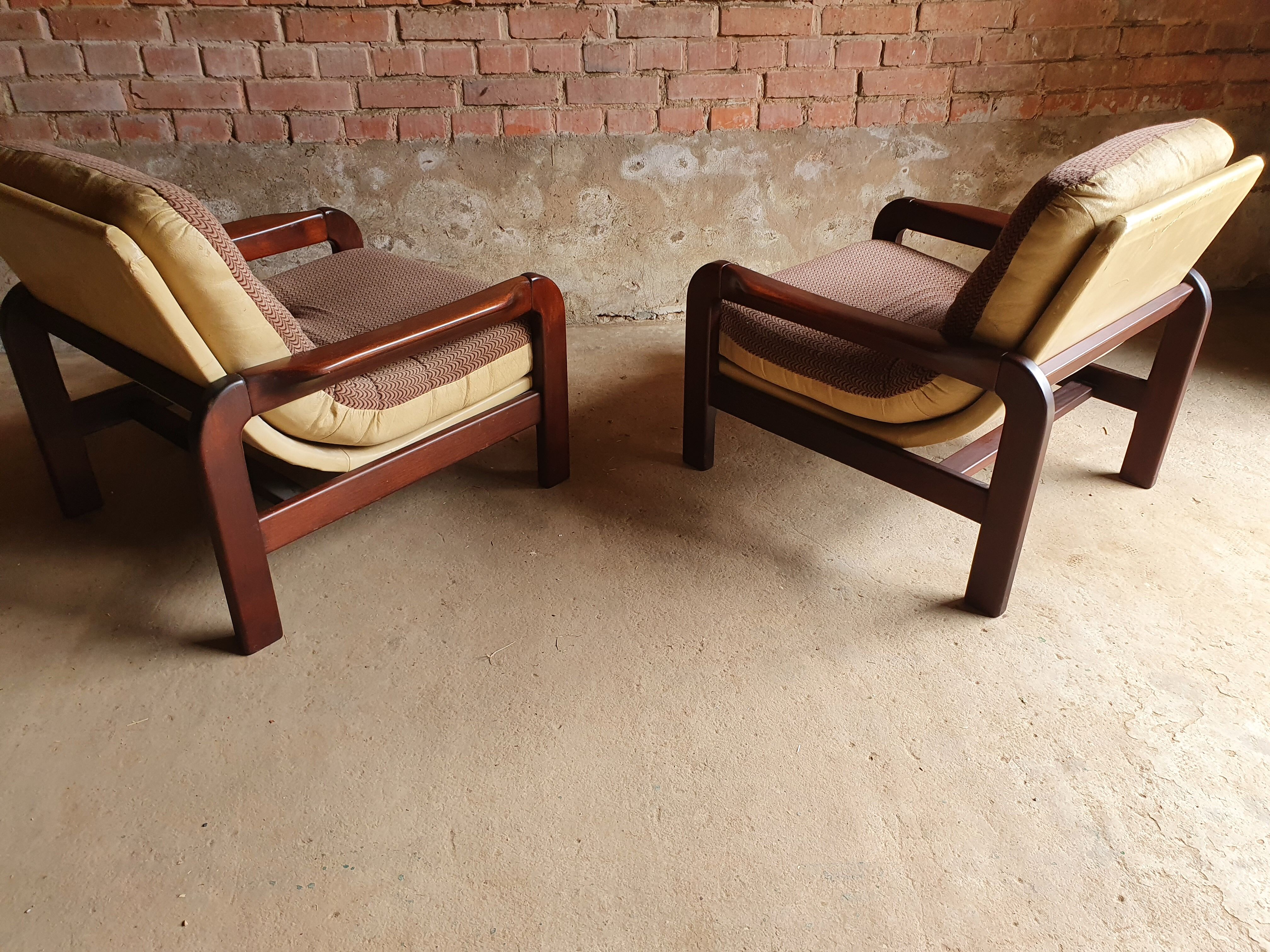 Paire de fauteuil vintage danois