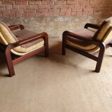 Pair of Danish vintage armchairs