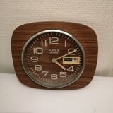 Wall clock year 1960/70 in formica