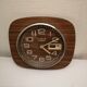 Wall clock year 1960/70 in formica