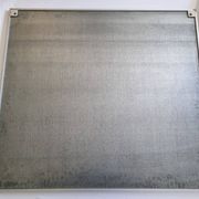 Framed vintage "Michelin" road map from the 80s, 111 cm x 100 cm