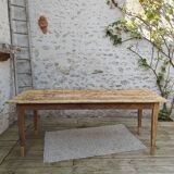 Restored old farmhouse table
