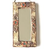 Ceramic mirror, La Roue, Vallauris.