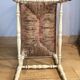 Straw-seated bench, late 19th/early 20th century (formerly a piano bench)