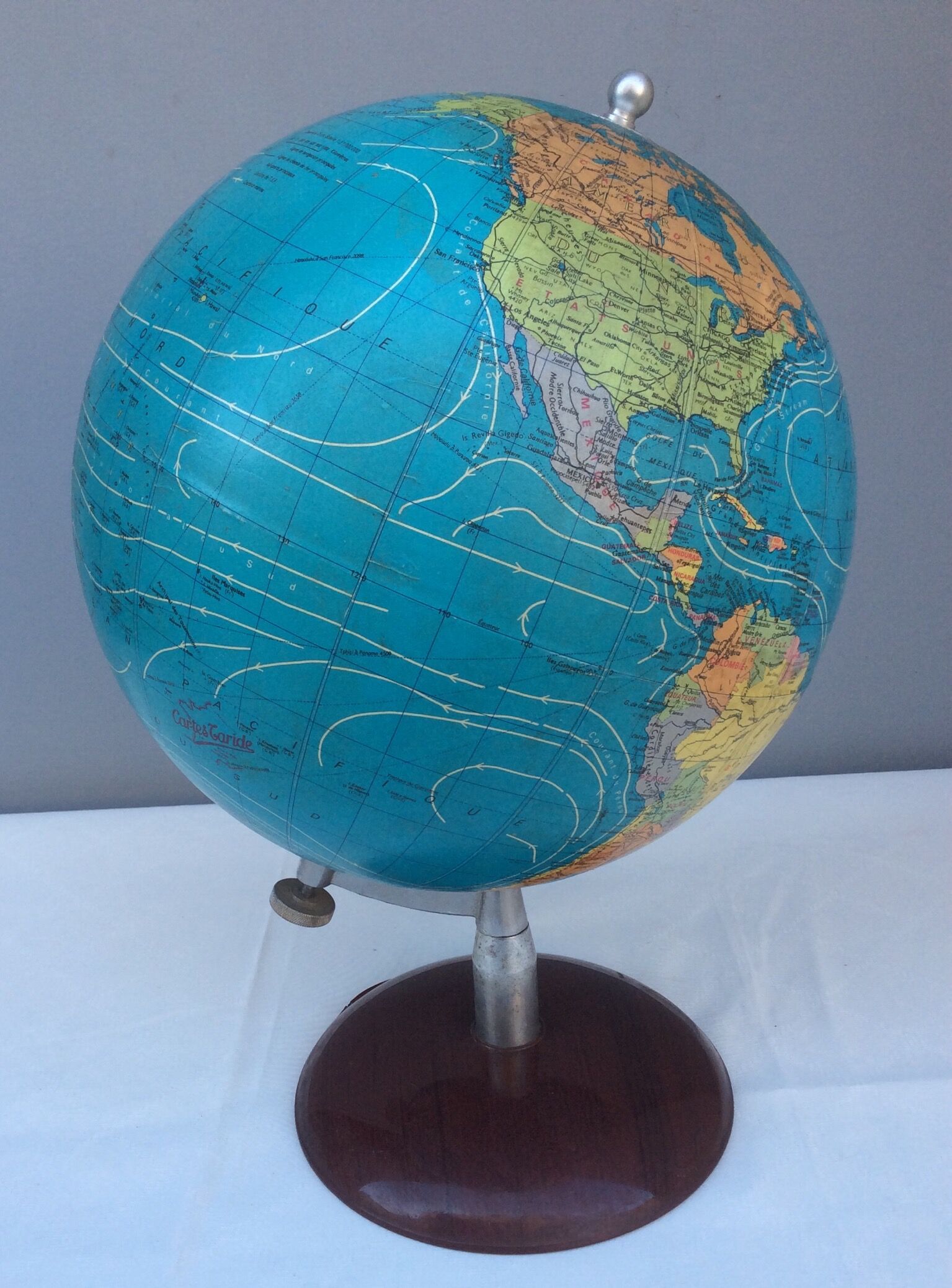 Taride earth globe, 1977