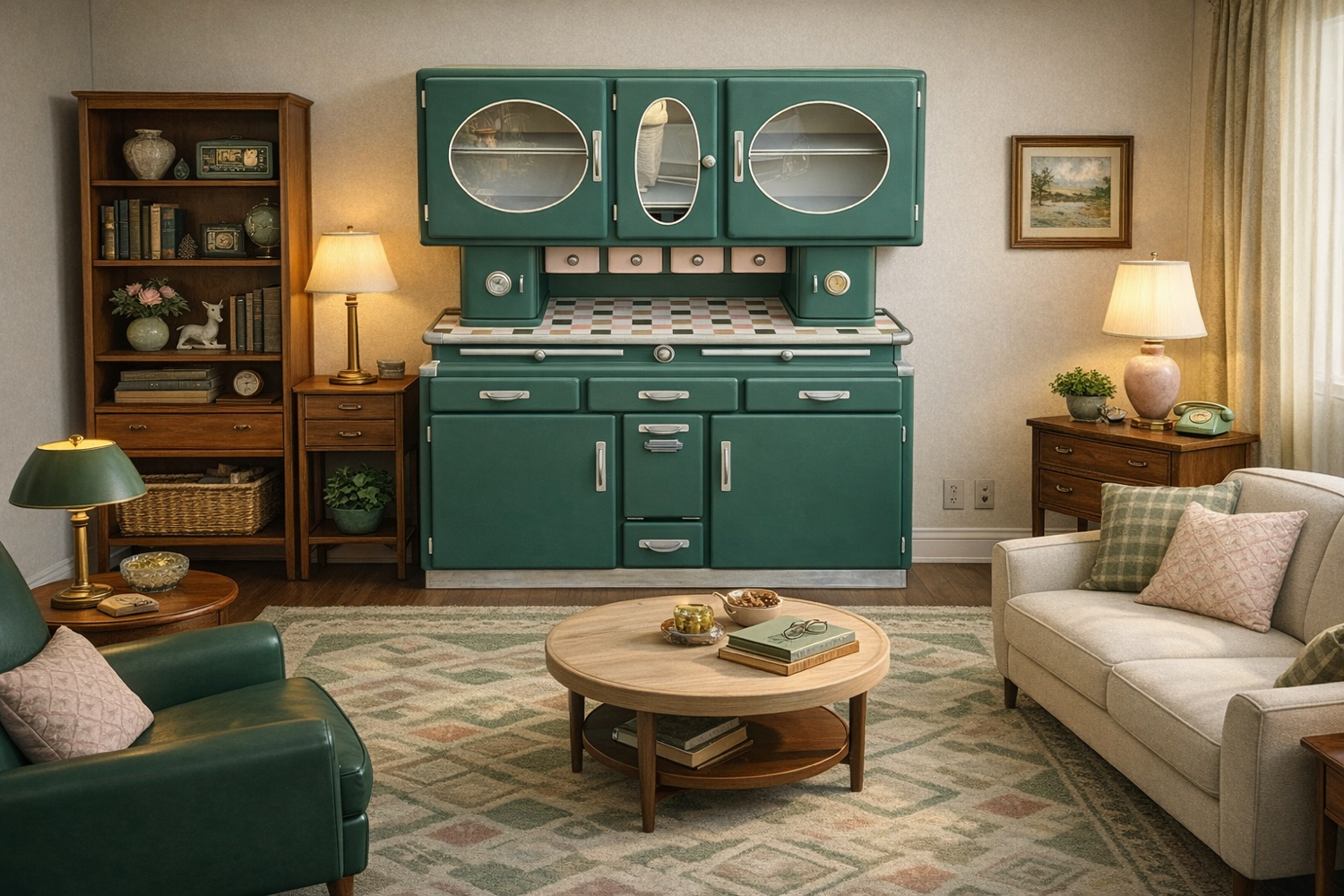 Buffet Mado cuisine 1950