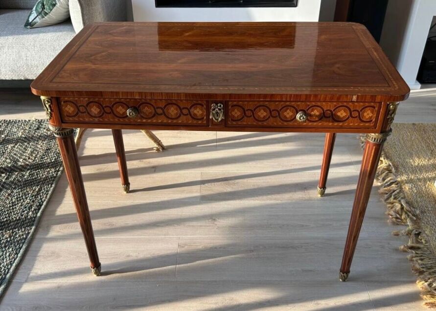 Marquetry desk