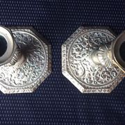 Paire de bougeoirs