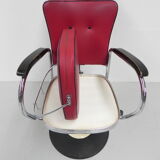 Vintage barber chair, barber chair Nubert