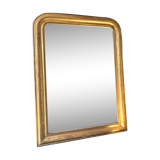 Louis Philippe mirror with gold leaf