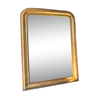 Miroir Louis Philippe à la feuille d’or
