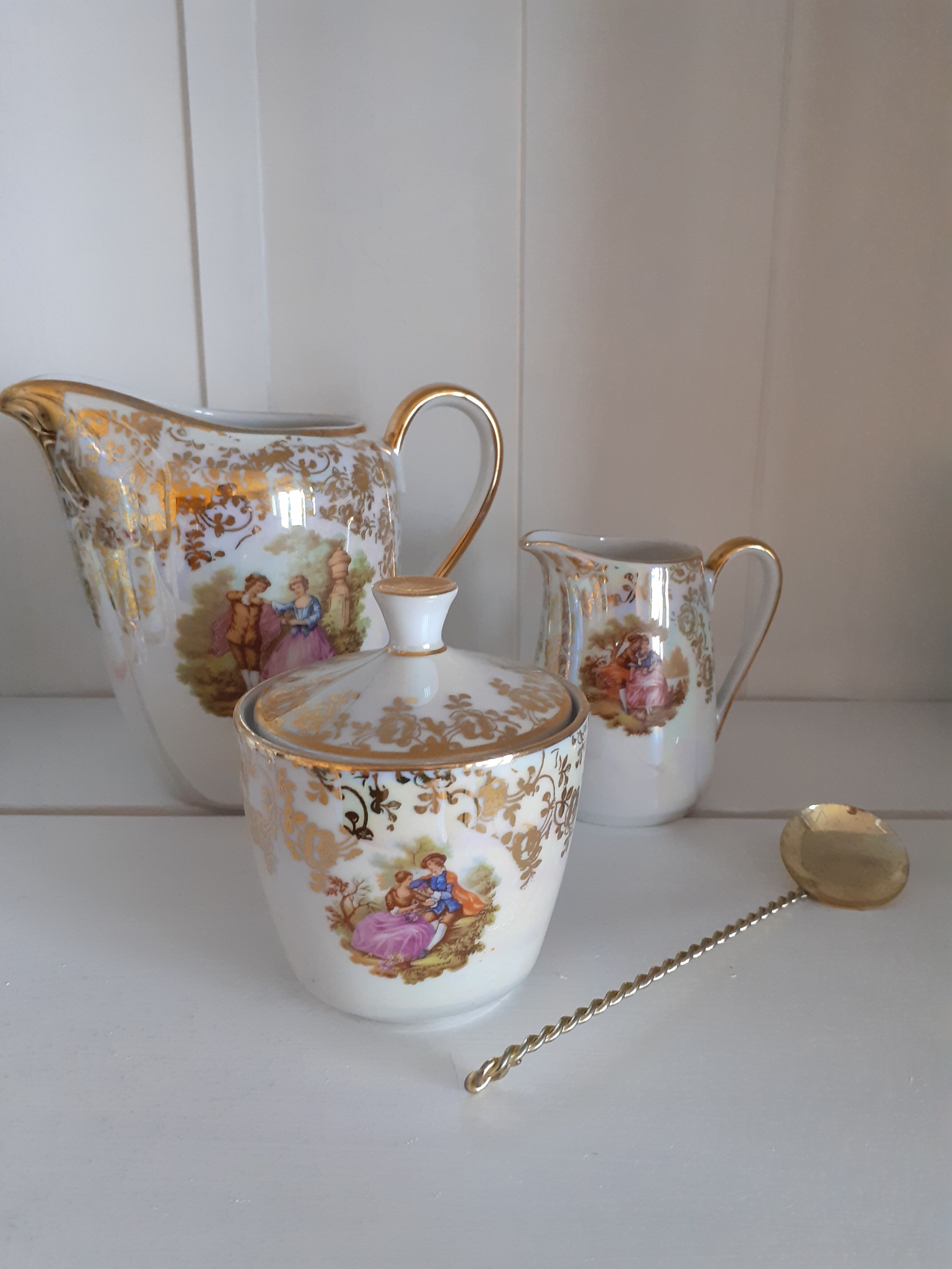 Porcelain coffee service