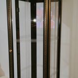Wooden showcase and gilded motifs 1970