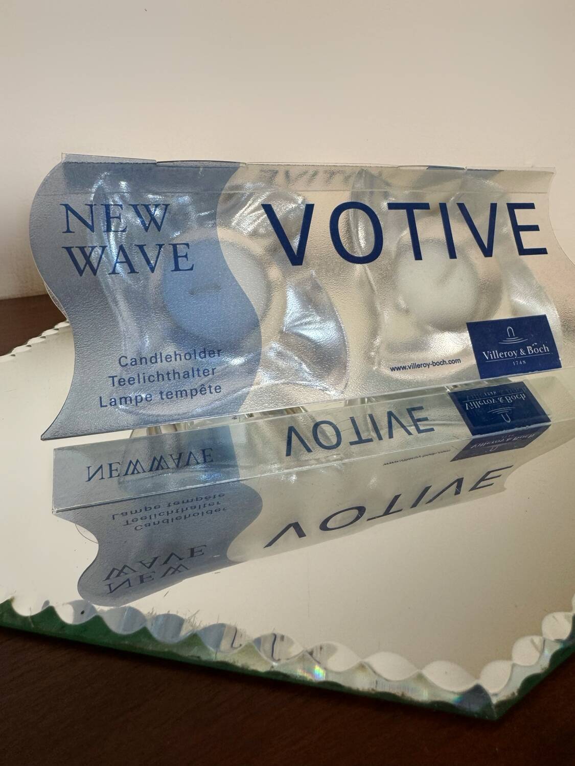 Villeroy & Boch crystal tealight holders